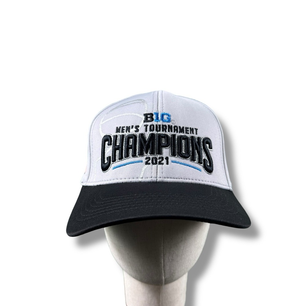 TOTW Illinois Fighting Illini 2021 BIG 10 Basketball Champions Locker Room Hat